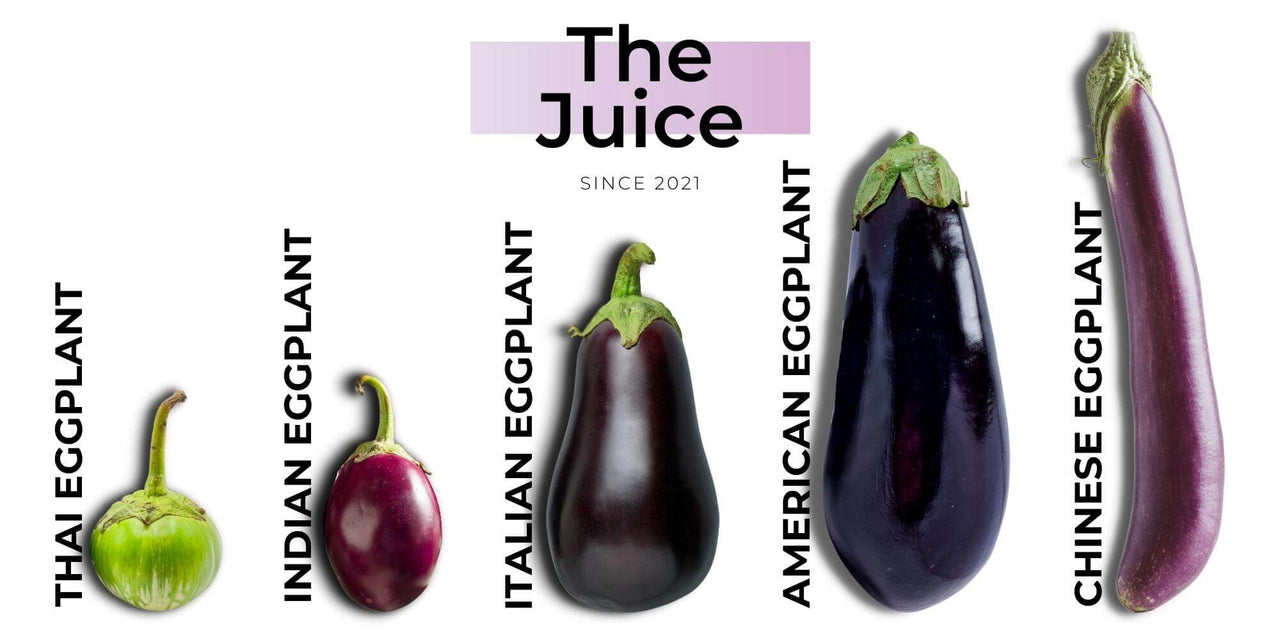 Purvey'd The Juice - Five Eggplant Varieties and Best Ways to Use Them