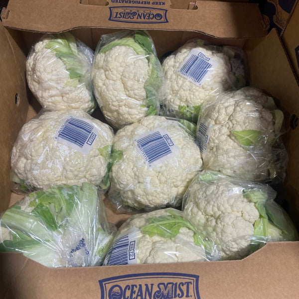 Wholesale CAULIFLOWER 9 OCEAN MIST Bulk Produce Fresh Fruits and Vegetables