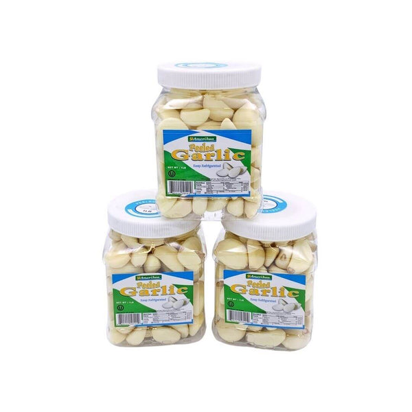 Wholesale PEELED GARLIC 1LB JAR Bulk Produce Fresh Fruits and Vegetables